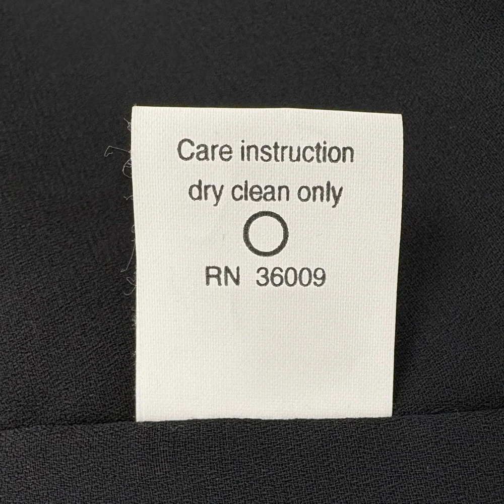 Vintage Calvin Klein Silk Maxi Skirt Bias Cut 90s Minimalist Size 4 Black Tan